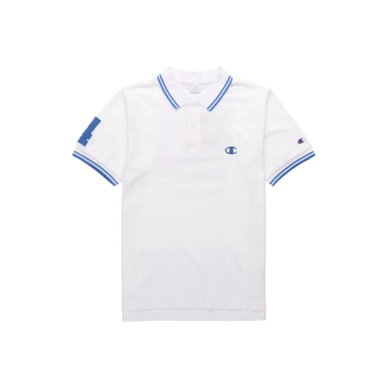Champion Polo Shirts Unisex White-0