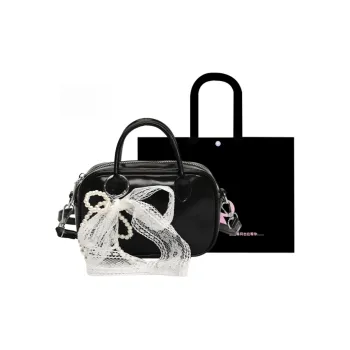 HACIN PU Handbag Women's Black/Red/Blue/Pink
