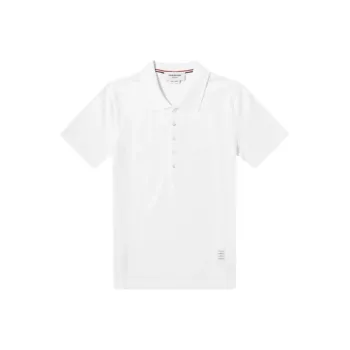 THOM BROWNE Back stripe Polo Shirt