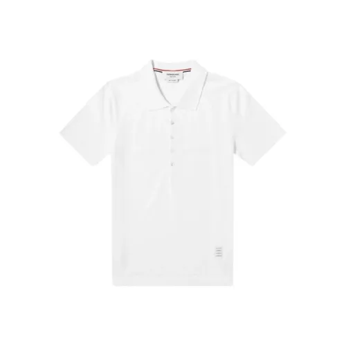 THOM BROWNE Back stripe Polo Shirt