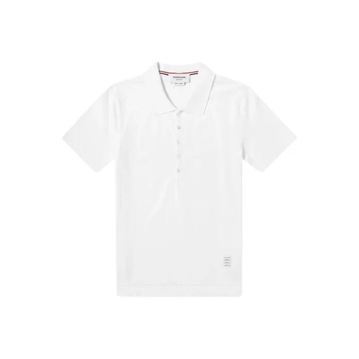THOM BROWNE Back stripe Polo Shirt-0