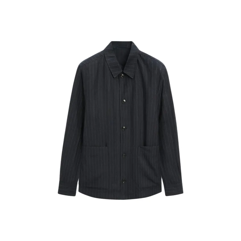 Massimo Dutti Jackets Coats Men's Sea Blue-0
