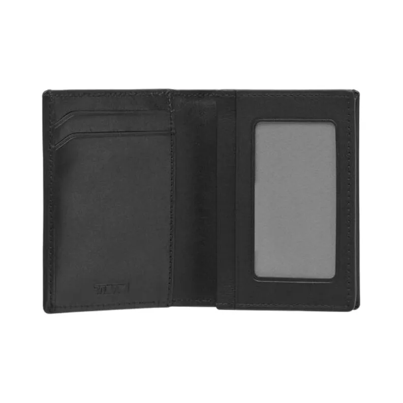 TUMI Leather Coin Purses Wallets Unisex Black-3
