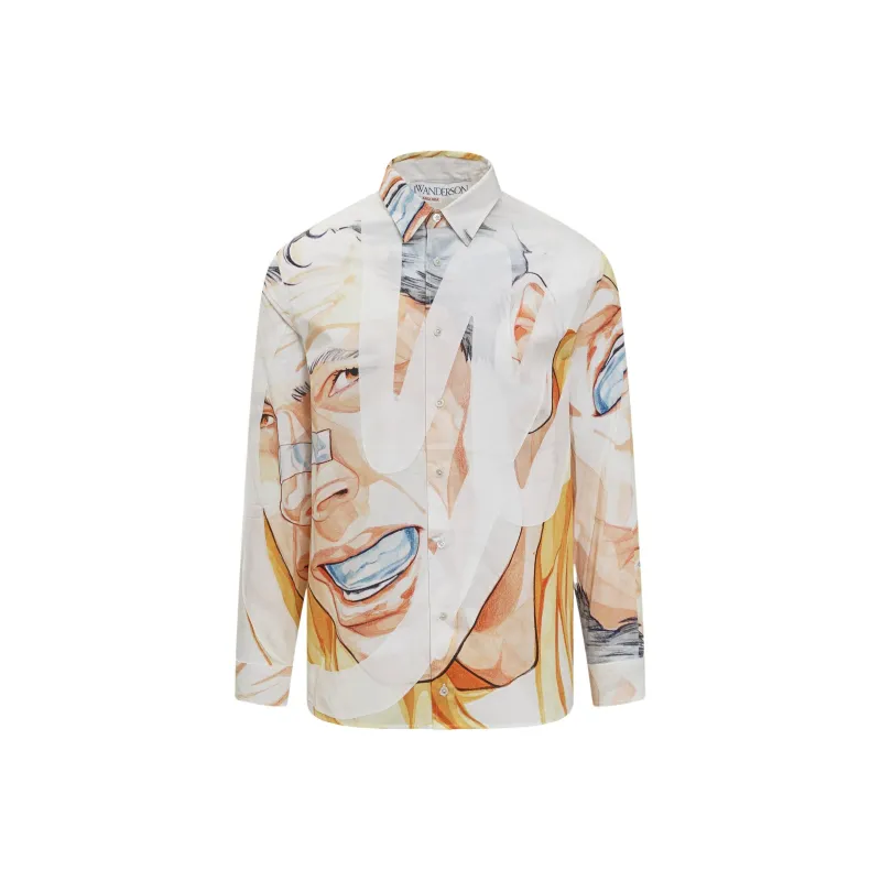 JW Anderson Shirts Men Multicolor-0