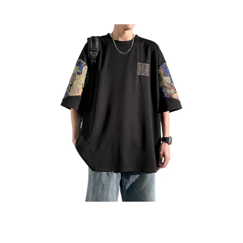 YooMore American Casual Bear-Print Unisex Sweatshirt-54