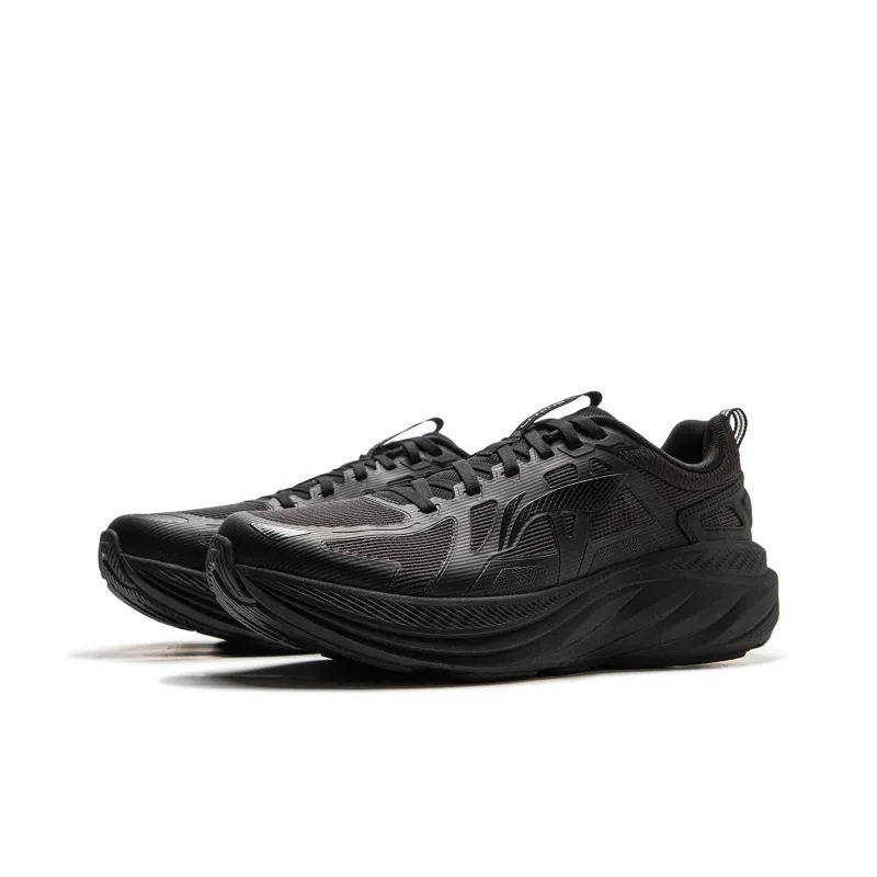 LINING Leisurely Running Shoes Men Low Top Black-2