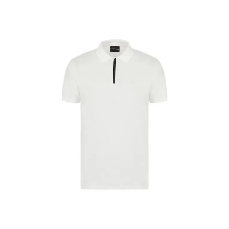 EMPORIO ARMANI Polo Shirts Men White-0