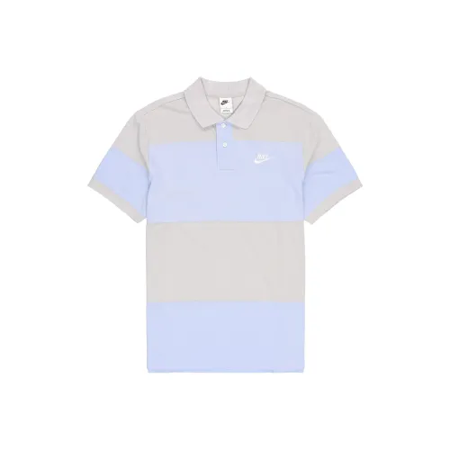 Nike Polo Shirt Men's Light Sea Blue