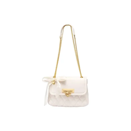 Juju Jimmy PU Crossbody Bag Women's White/Black/Pink