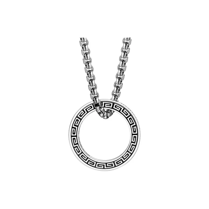 MYSH S925 Silver Necklaces Men's-1