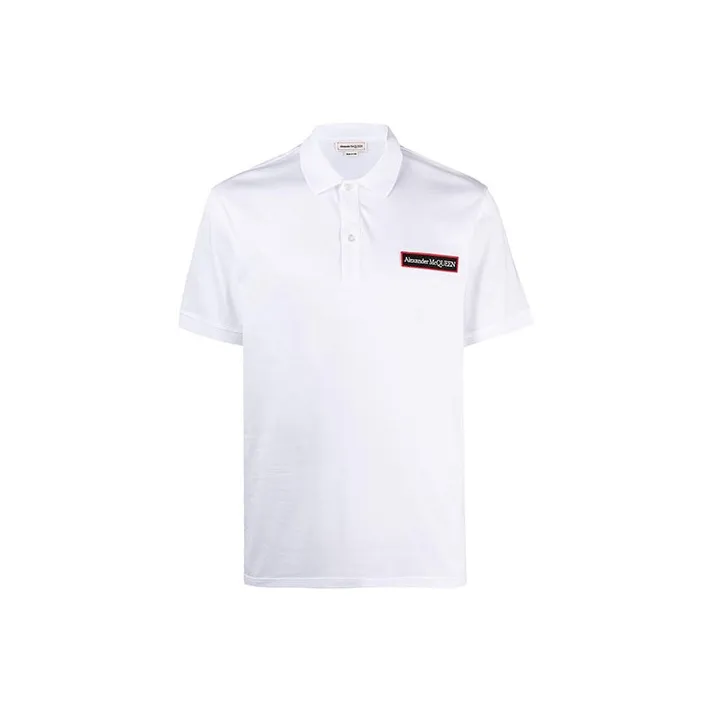 Alexander McQueen SS21 Polo Shirt Men's White-0