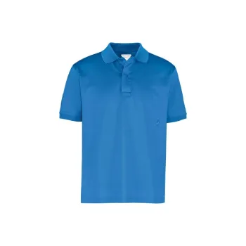 Bottega Veneta SS21 Polo Shirt Men's Blue