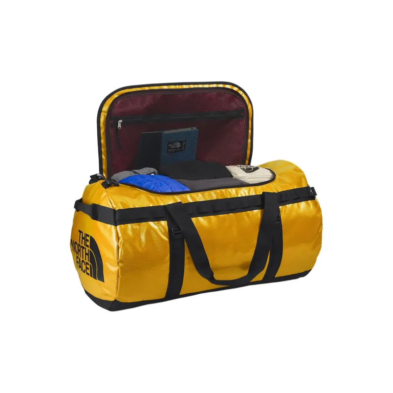 THE NORTH FACE Recycled Polyester Travel Bag Unisex Yellow-3