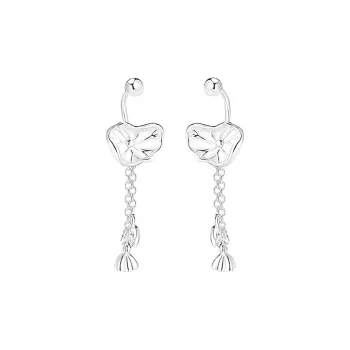 GIFT&CO S999 Fine Silver Earrings Women's