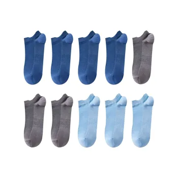 Cotton Gene No Show Socks Men's Combo Set