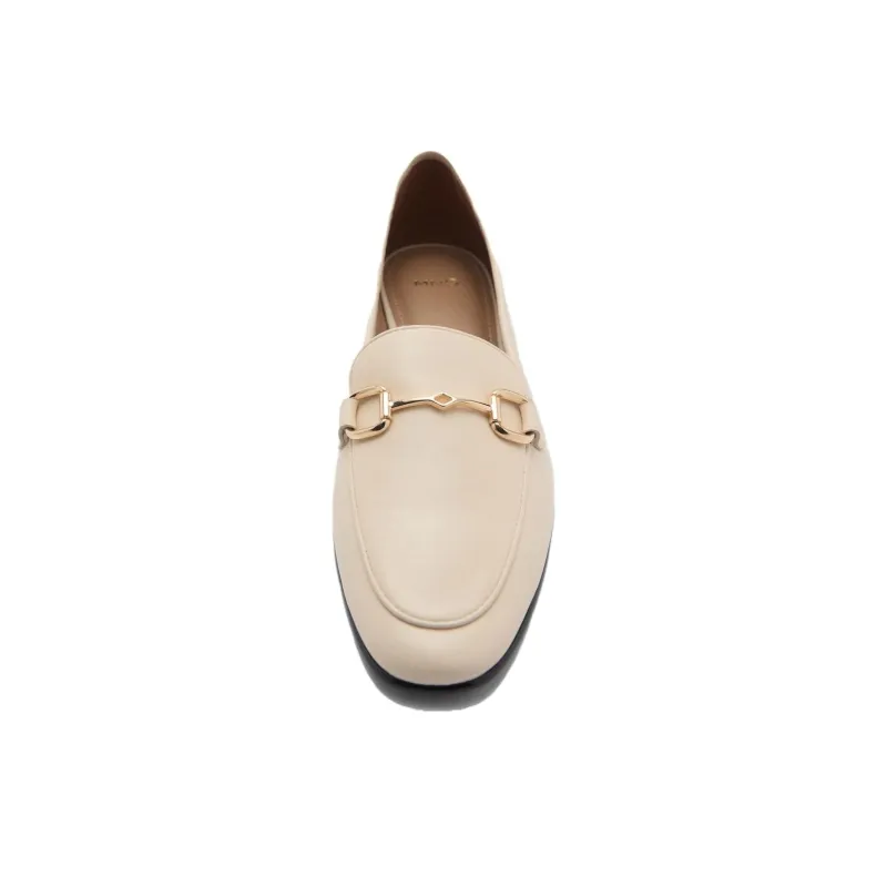 MANGO Loafers Women's Flesh-2