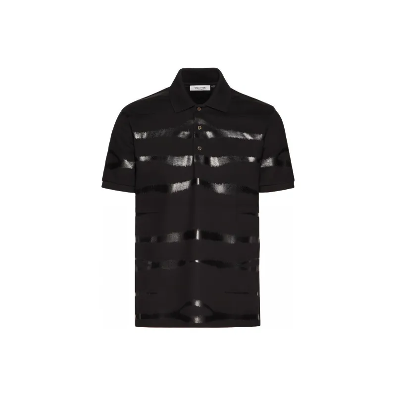 Valentino SS22 Polo Shirt Men's Black-0