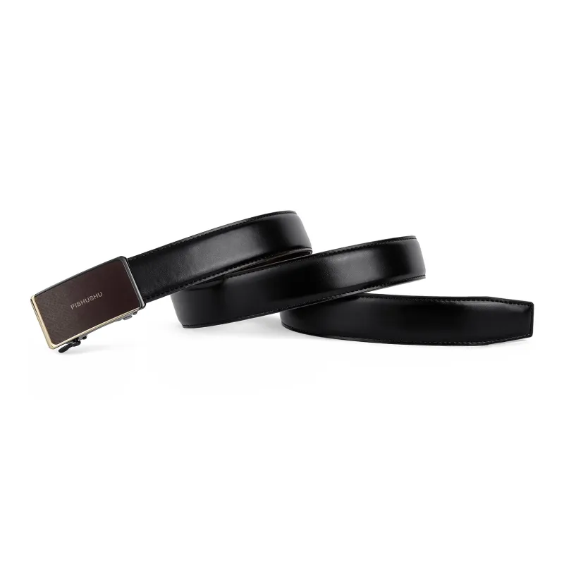 PISHUSHU Leather Belts Unisex-2
