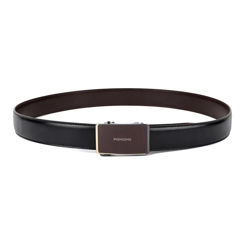PISHUSHU Leather Belts Unisex-3