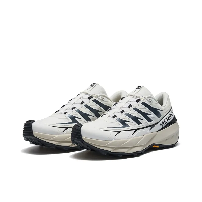 MERRELL VAST SKY Cushioning, Slip Resistant, And Breathable Low Top Outdoor Shoes Unisex White Black-1