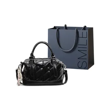 SWIMADE PU Handbag Women's Ecru/Black/Yellow/Sky Blue/Pink