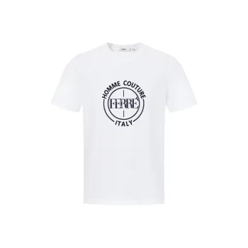 FERRE T Shirts Men White