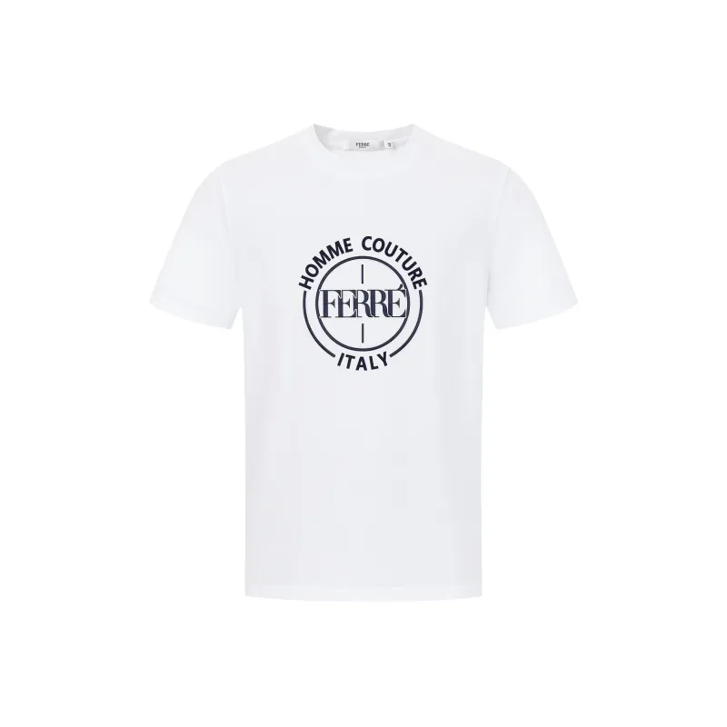 FERRE T Shirts Men White-0