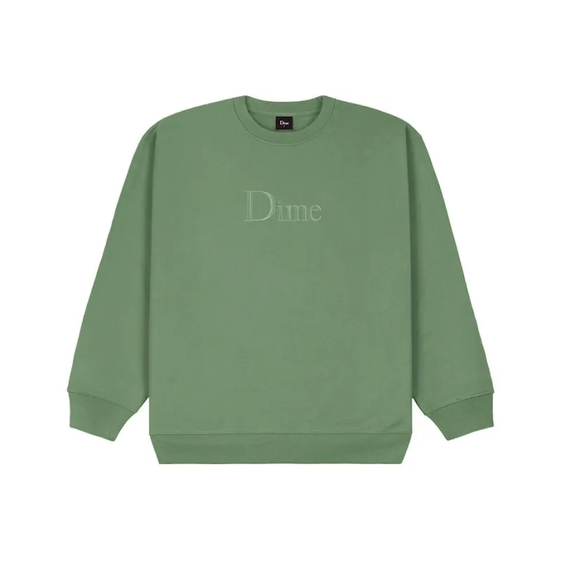 Dime Classic Embroidered Crewneck-12