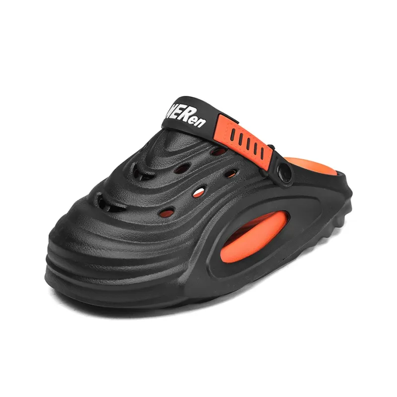 QIUTEXIONG EVA Abrasion Resistant Slip Resistant Closed Toe Slippers Men's-1