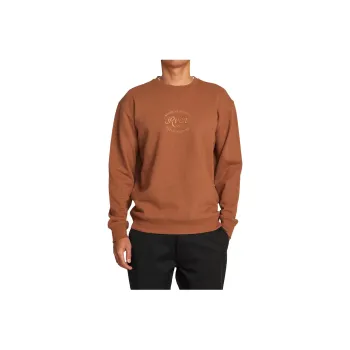RVCA Sweatshirts Men Brown