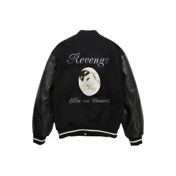 WACKO MARIA x ELLEN VON UNWERTH SS25 Jacket Unisex Black