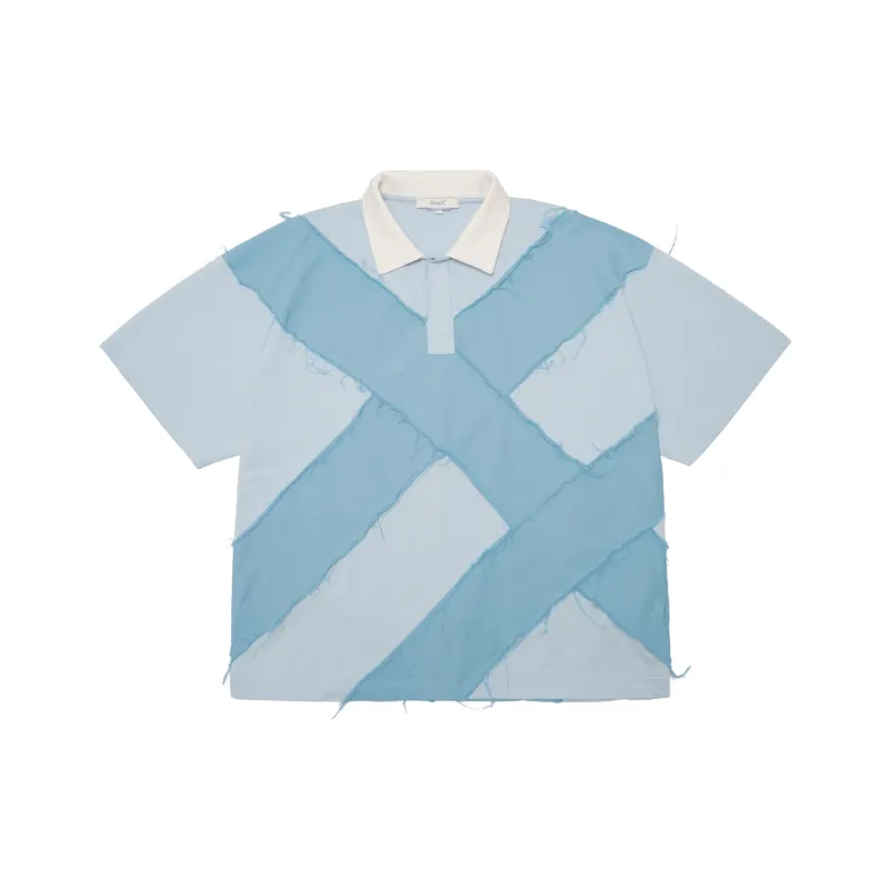 UNVESNO Polo Shirts Unisex Blue-0