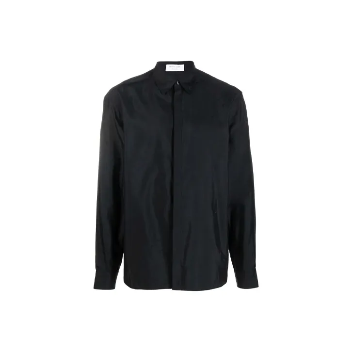 Marine Serre Shirts Men Black-0