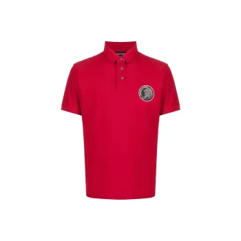 EMPORIO ARMANI Polo Shirts Men Red