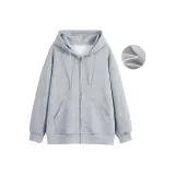 Heather Gray Fleece-Lined