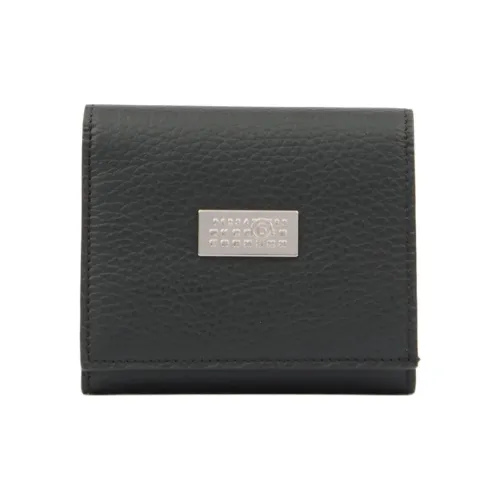 MM6 Maison Margiela Calfskin Wallet Men's Black