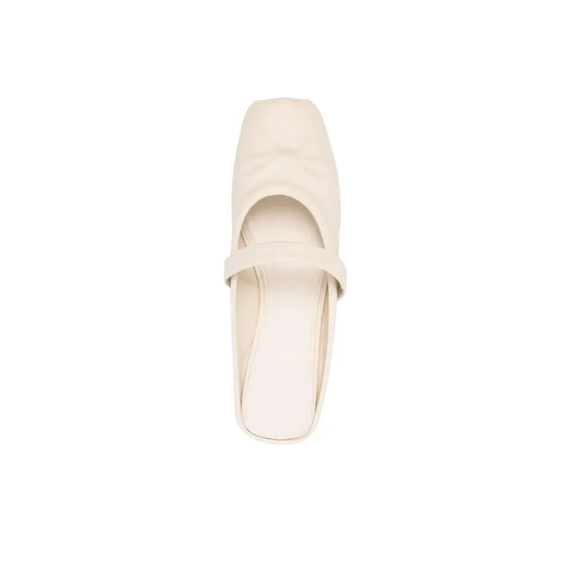 MARNI Wrap toe Slippers Women's White-3