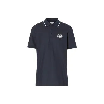 Burberry Logo Graphic Pique Polo