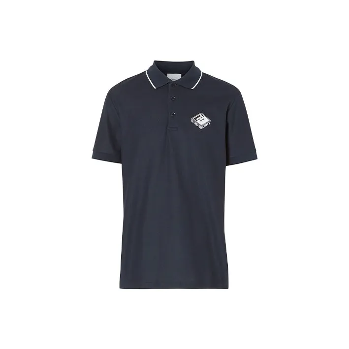 Burberry Logo Graphic Pique Polo-0
