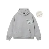 Light Gray, Fleece-Lined
