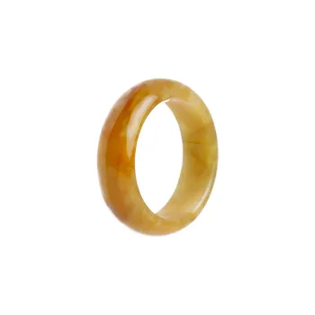 Clear Snow Glutinous Jade Jadeite Rings Unisex