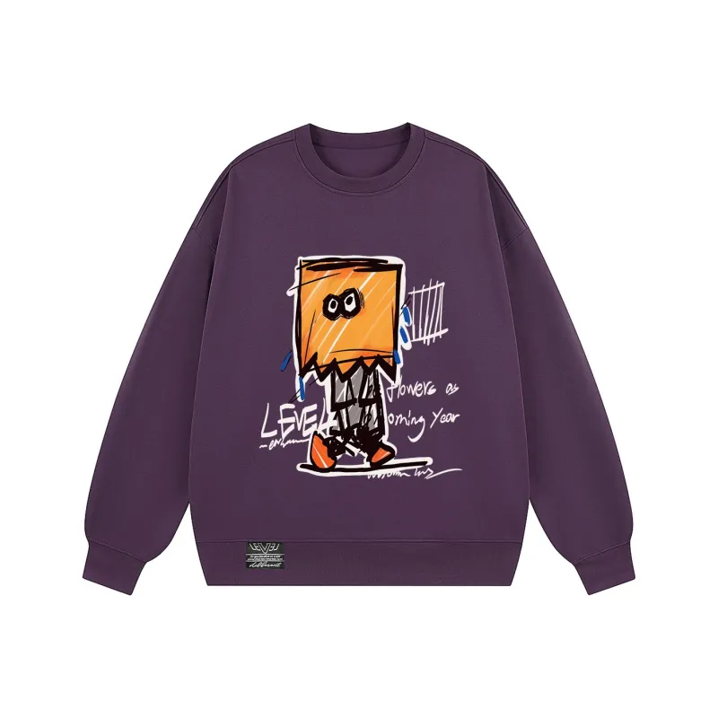 LEVEL RELAX Series Sweatshirts Unisex-6