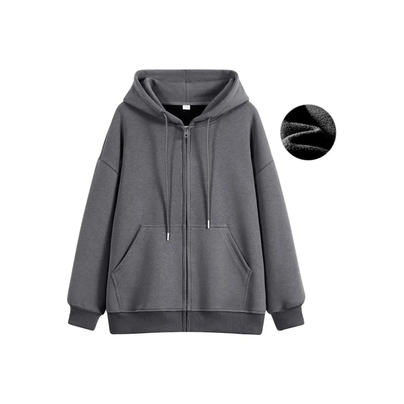 JEANSWEST Sweatshirt Jacket Unisex-16
