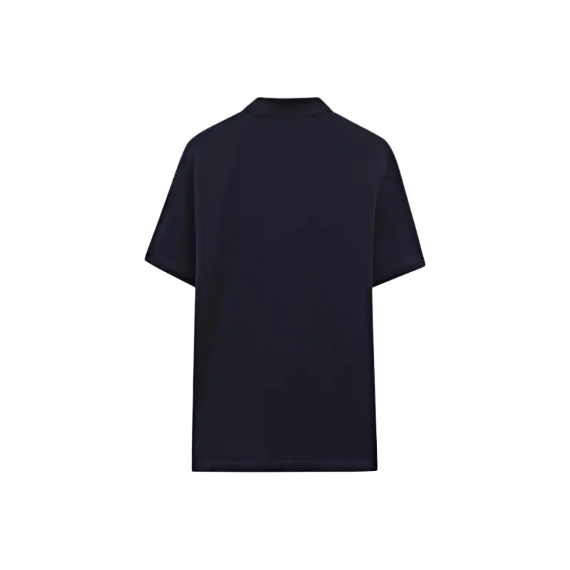 Massimo Dutti Polo Shirt Men's Pitch Black Gray-1