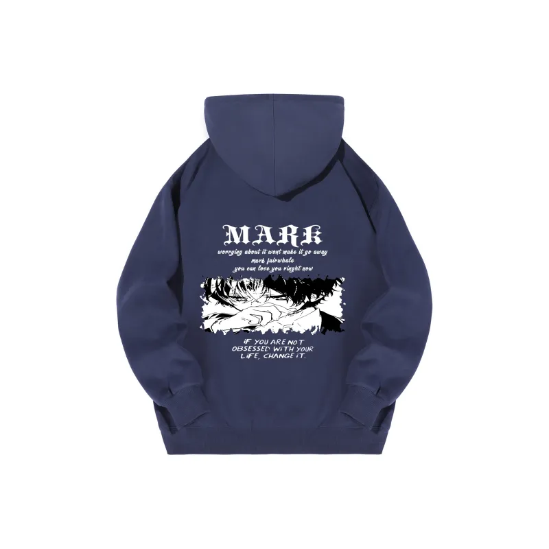 FAIRWHALE Pullover Drop Shoulder Hoodie Unisex-40