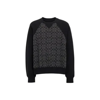 COACH SS24 Sweatshirt Men's Charcoal Gray
