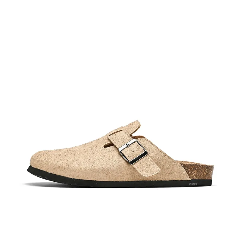 Hong Kong Meng Slip Resistant Abrasion Resistant Quick Dry Wrap toe Slippers Men's-1