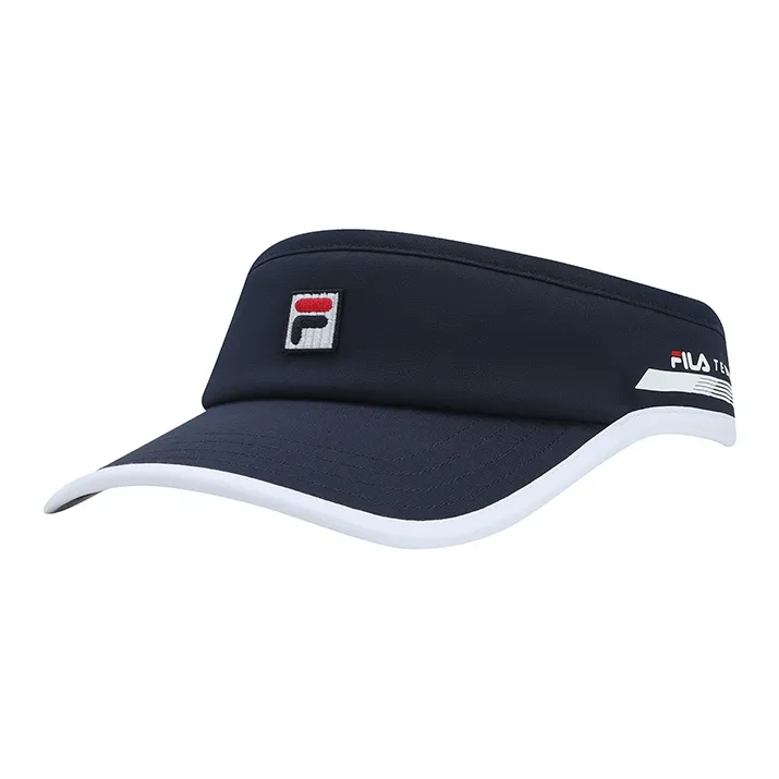 FILA Polyester Baseball Caps Women's RD Royal Blue-1