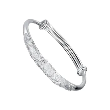 CHAOHONGJI Sterling Silver 990 Bangles Women's