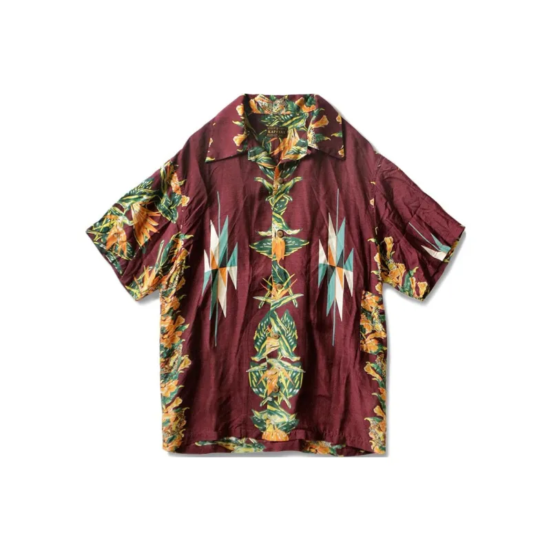 Kapital Hibiscus Ortega Aloha Shirt-3